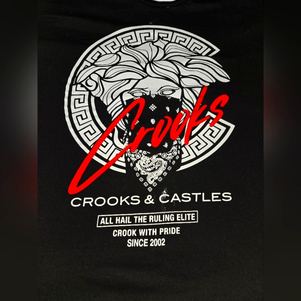 2XL Crooks and Castles T-shirt